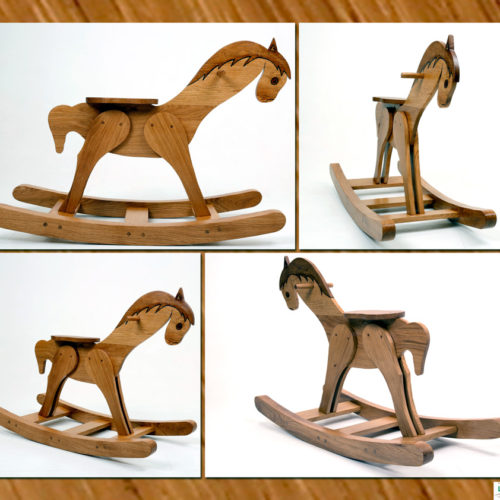 jouet cheval de bois le fil du bois